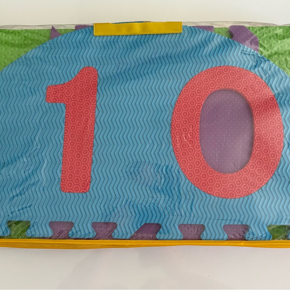 Colorful Foam Number Mat